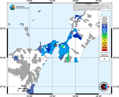 Mappa MCS - territori comuni