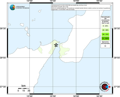 Mappa territorio comunale con almeno 3 questionari
