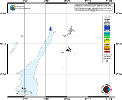 Mappa MCS - territori località