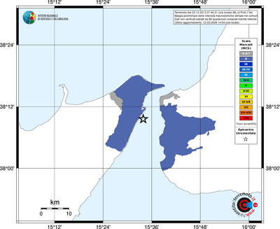 Mappa MCS - territori comuni