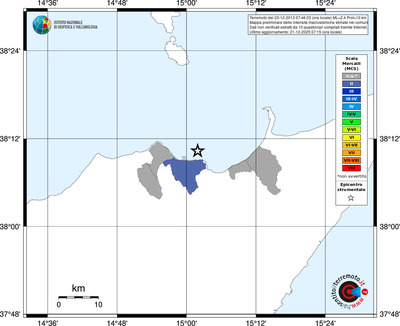 Mappa MCS - territori comuni