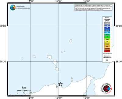Mappa MCS - territori località
