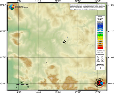 Mappa EMS - località