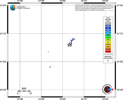 Mappa MCS - territori località