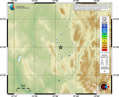 Mappa EMS - località