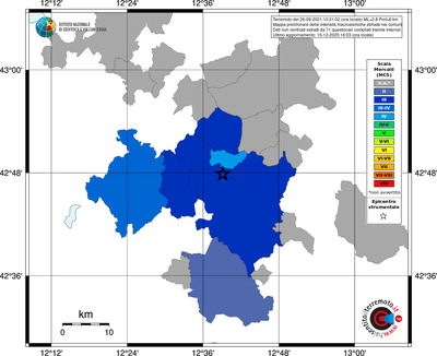 Mappa MCS - territori comuni