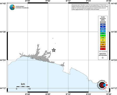 Mappa EMS - territori località