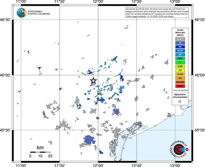 Mappa MCS - territori località