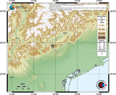 Mappa comuni con almeno 3 questionari