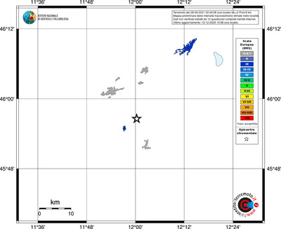 Mappa EMS - territori località