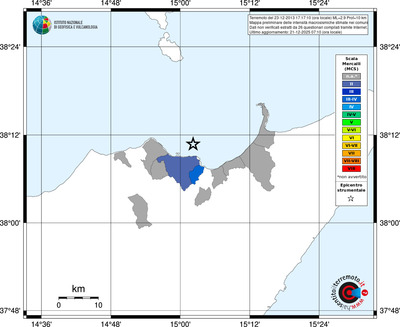 Mappa MCS - territori comuni
