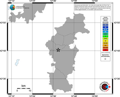 Mappa MCS - territori comuni