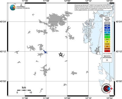 Mappa MCS - territori località