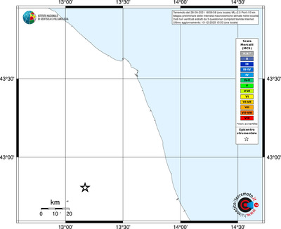 Mappa MCS - territori località
