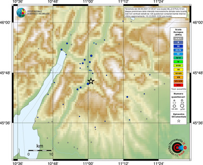 Mappa EMS - località