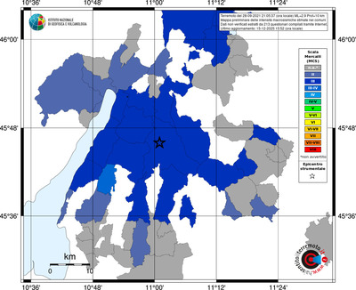 Mappa MCS - territori comuni