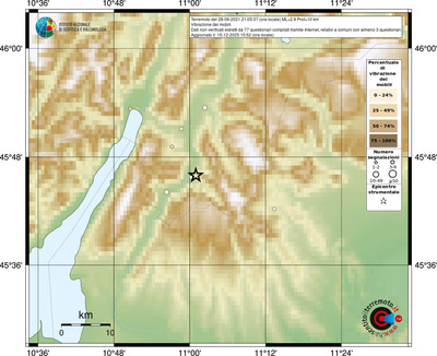 Mappa comuni con almeno 3 questionari