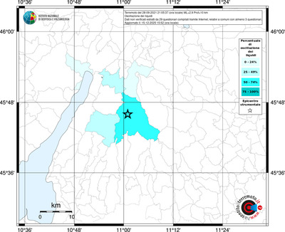 Mappa territorio comunale con almeno 3 questionari