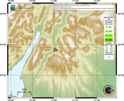 Mappa comuni con almeno 3 questionari