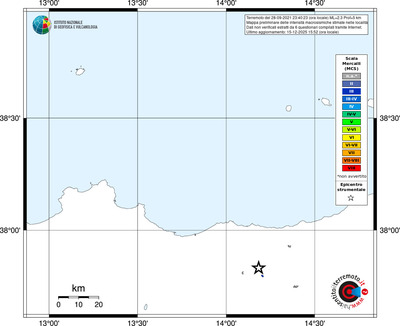 Mappa MCS - territori località