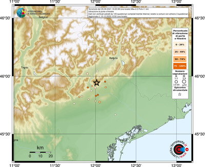 Mappa comuni con almeno 3 questionari