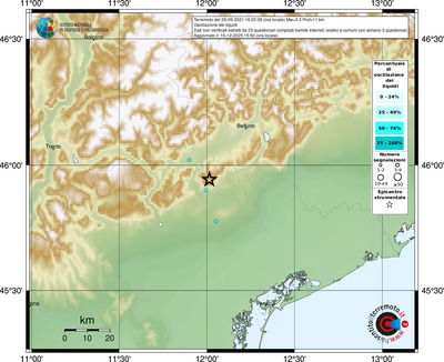 Mappa comuni con almeno 3 questionari