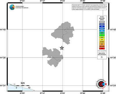 Mappa MCS - territori comuni