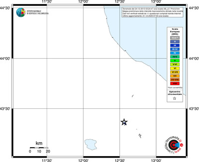 Mappa EMS - territori località