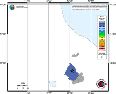 Mappa MCS - territori comuni