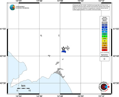 Mappa MCS - territori località