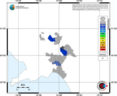 Mappa MCS - territori comuni