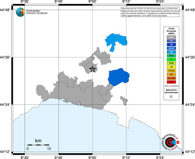 Mappa EMS - territori comuni
