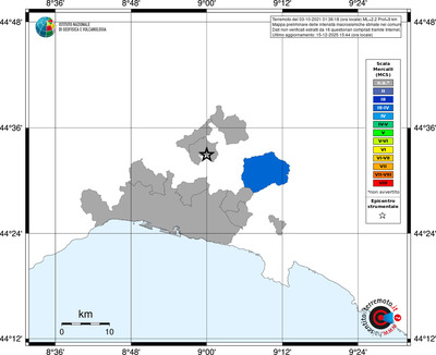 Mappa MCS - territori comuni