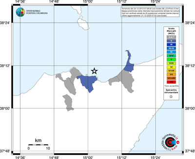 Mappa MCS - territori comuni