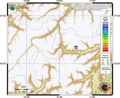 Mappa MCS - località