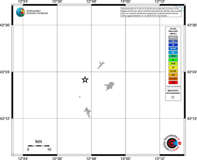 Mappa MCS - territori località