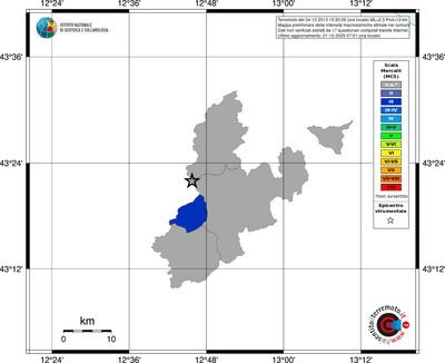 Mappa MCS - territori comuni