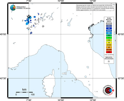 Mappa MCS - territori comuni