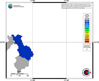 Mappa MCS - territori comuni