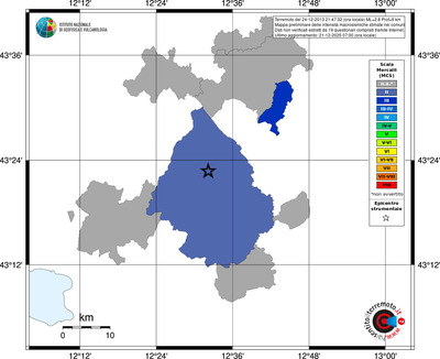 Mappa MCS - territori comuni