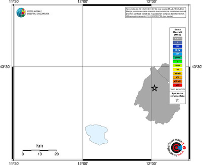 Mappa MCS - territori comuni