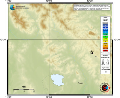 Mappa MCS - località