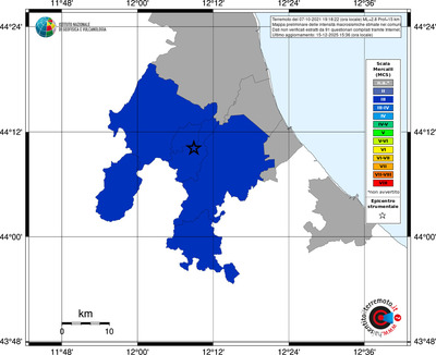 Mappa MCS - territori comuni