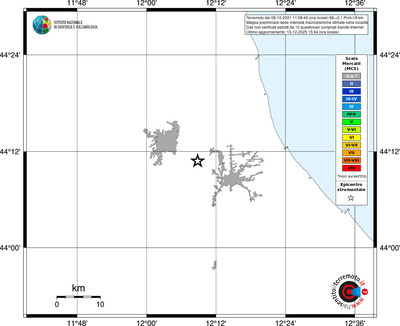 Mappa MCS - territori località