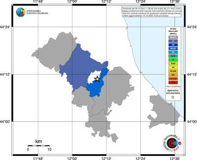 Mappa MCS - territori comuni