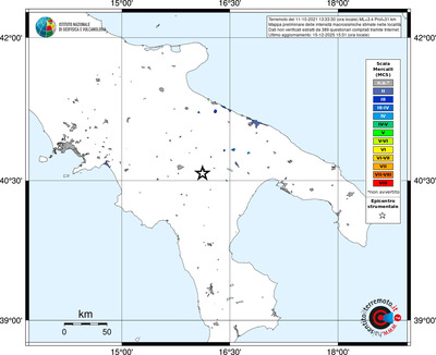 Mappa MCS - territori località