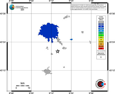 Mappa MCS - territori località