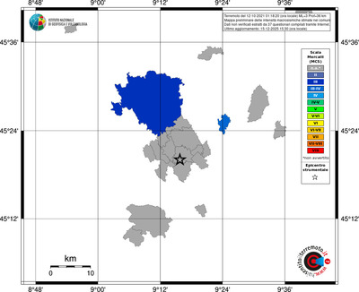 Mappa MCS - territori comuni