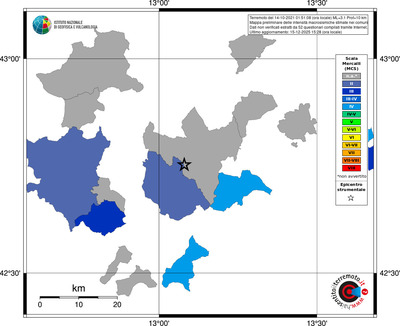 Mappa MCS - territori comuni