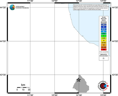Mappa MCS - territori comuni